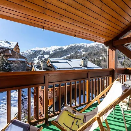 Le Cristal - Tres Beau 3 Pieces En Duplex Dans Le Centre De Meribel Proche Des Commerces Et Des Pistes De Mae-4931 * Les Allues